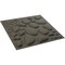 Ekena Millwork 19 5/8in. W x 19 5/8in. H Shale EnduraWall Decorative 3D Wall Panel Covers 2.67 Sq. Ft. WP20X20SLISG - alternate 5